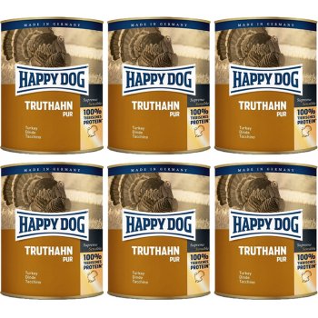 Happy Dog Truthahn Pur 6 x 0,8 kg