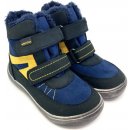 Protetika Zimní barefoot dětská obuv Rodrigo Navy