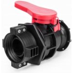 BRADAS Kulový ventil pro kontejner na vodu IBC, vstup S60x6 s vývodem Camlock Typ A 2" s uzávěrem BR-IBCS60F-BAVCGA – Hledejceny.cz