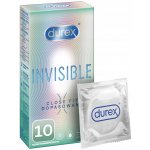 Durex Invisible Close Fit 10 ks – Zboží Mobilmania