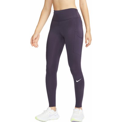 Nike Epic Luxe Women s Mid-Rise Running LEGGINGS cn8041-540 – Zboží Mobilmania
