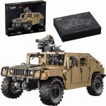Double E CaDa 61036 Vojenské auto Humvee 1:8 3935 ks – Zboží Dáma