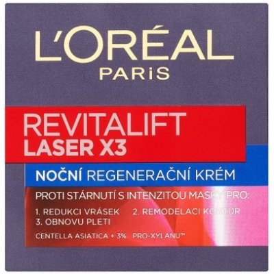 L'Oréal Paris Revitalift Laser X3 noční krém 50 ml – Zbozi.Blesk.cz