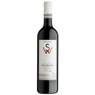 Vinařství Sing Wine Frankovka 2022 pozdní sběr suché 13,5% 0,75 l (holá láhev) – Hledejceny.cz