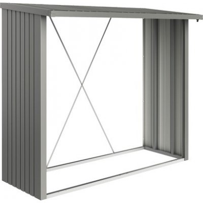 Biohort WoodStock 230 229 x 102 x 199 cm šedý křemen metalíza – Zboží Dáma