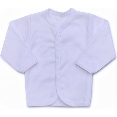 kojenecký bavlněný kabátek bílý – Sleviste.cz