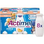 Actimel Kids probiotický jogurtový nápoj s vitamíny broskev 8 x 100 g – Zboží Dáma