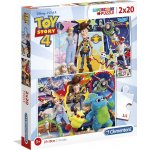 Clementoni Supercolor Toy Story 4 2 x 20 dílků – Zbozi.Blesk.cz