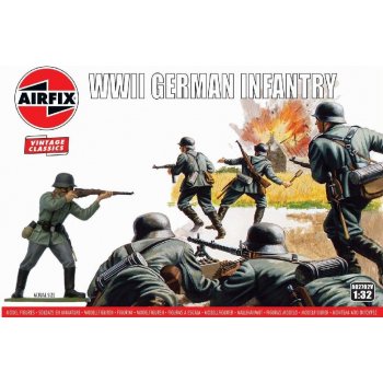 Airfix Classic Kit VINTAGE figurky A02702V WIWII German Infantry 1:32