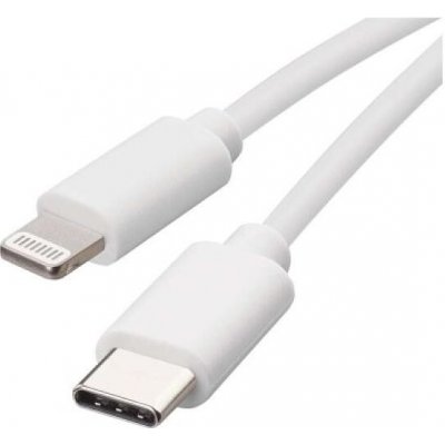 Emos SM7015W Nabíjecí a datový USB-C 2.0 / Lightning MFi, 1m, bílý – Zbozi.Blesk.cz