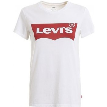 Levis triko s logem 17369-0053 bílá