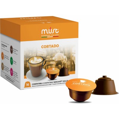 Must Kapsle Cortado do Dolce Gusto 16 ks – Zbozi.Blesk.cz