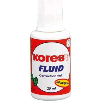 Kores Opravný lak FLUID se stětěčkem – Zboží Živě