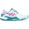 Dámské tenisové boty Asics Gel-Resolution 9 Padel - soothing sea/hot pink