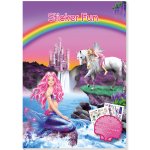 Kniha samolepek (malá mořská víla) – Zboží Mobilmania