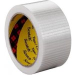3M vláknitá lepicí páska transparentní 50 m x 50 mm – Zboží Živě