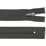 Spirálový zip no.3 nerozepínací 22cm - více barev color: 728 tmavě hnědošedá – Hledejceny.cz