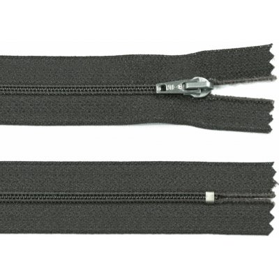 Spirálový zip no.3 nerozepínací 22cm - více barev color: 728 tmavě hnědošedá – Hledejceny.cz