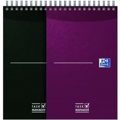 Oxford poznámkový blok "Task Manager" 125 x 200 mm linkovaný 70 listů – Sleviste.cz