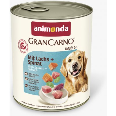 Animonda GranCarno Adult losos & špenát 800 g – Hledejceny.cz