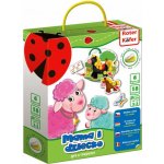 Švéd Vzdělávací hra se suchým zipem máma a dítě – Zbozi.Blesk.cz