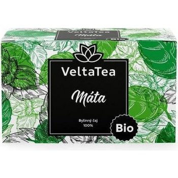 Velta Tea Bylinný čaj VeltaTea mátový bio 20 x 1,2 g