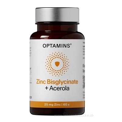 PXG Pharma GmbH Optamins Zinek diglycinát + Acerola 60 ks – Hledejceny.cz