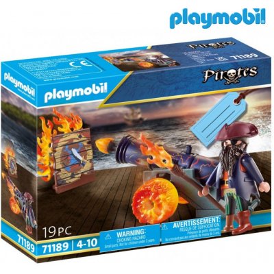 Playmobil 71189 Pirát s dělem – Zboží Dáma