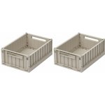 Liewood Weston Úložné boxy 2 ks vel. S Sandy – Zboží Dáma