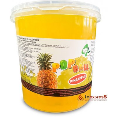 BOBOQ Kuličky Ananas do Bubble Tea 3,2 kg
