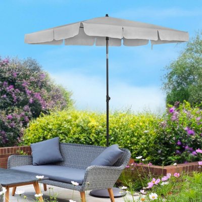 Haushalt International Slunečník UV50+ 140 x 180 cm, šedý – Zboží Mobilmania