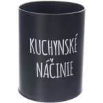 Orion Dóza, plechová, černá, bez víka, KUCHYNSKÉ NÁČINIE SK – Hledejceny.cz