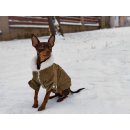 Oblečky na psa Vsepropejska Deril manšestrová bunda pro psa