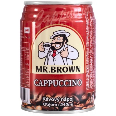 Mr.Brown cappuccino 6 x 240 ml – Hledejceny.cz
