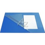 Stolní psací podložka s chlopní pl. modrá 670x440mm – Hledejceny.cz