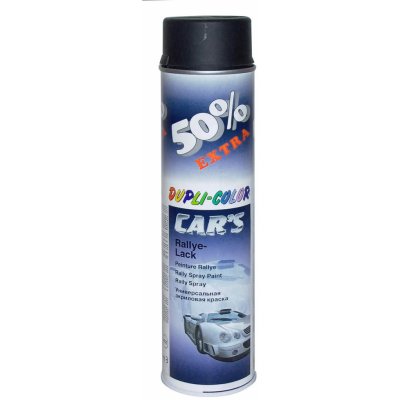 Dupli-Color Lak ve spreji CAR´S 600 ml, černá matná – Zboží Mobilmania