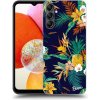 Pouzdro a kryt na mobilní telefon Samsung Picasee silikonové Samsung Galaxy A15 A156B 5G Pineapple Color černé