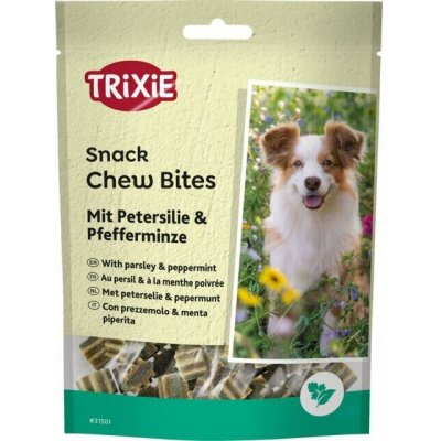 Trixie DentaFun Chew Bites žvýkací bonbony petržel máta 150 g – Hledejceny.cz