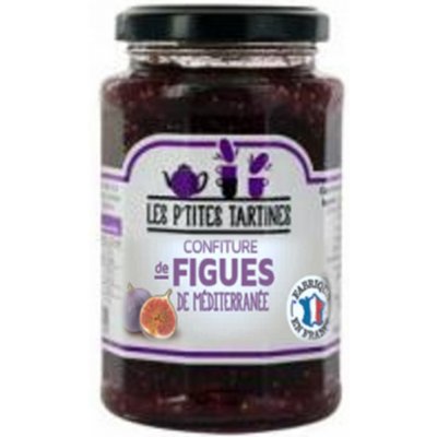 Les p´tites tartines Středomořská fíková Džem Bio Confiture de Figues de Méditerranée 315 g – Hledejceny.cz