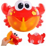 FunPlay 7219 Výrobník pěny do koupele KRAB 15xčervená 23 cm – Zboží Mobilmania