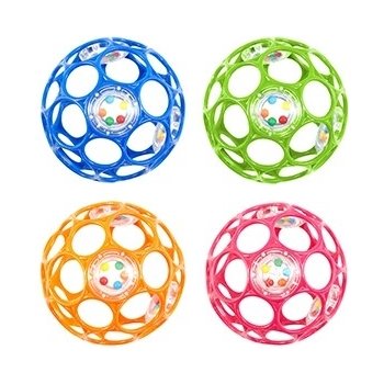 Bright starts Oball Rattle 10cm zelená