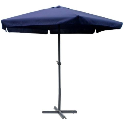 Zahradní slunečník LINDER EXCLUSIV 300 cm MC2000 Blue – Zbozi.Blesk.cz