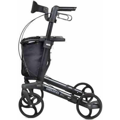 Medicco Gemino 30 čtyřkolové chodítko odlehčené - černá – Zboží Dáma