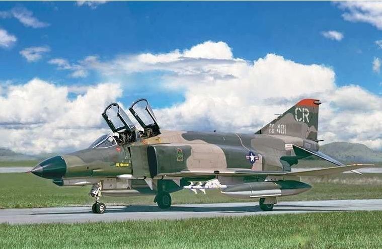 Italeri Plastikový model letadla 2770 F-4E PHANTOM II 1:48