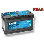 Exide Start-Stop EFB 12V 75Ah 730A EL752 – Hledejceny.cz