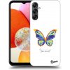 Pouzdro a kryt na mobilní telefon Samsung Picasee silikonové Samsung Galaxy A15 A155F 4G Diamanty White černé