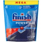 Finish Power All in 1 tablety do myčky nádobí Lemon Sparkle 94 ks 1504 g – Sleviste.cz