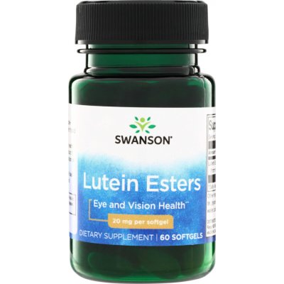 Swanson Lutein Estry 20 mg 60 kapslí – Hledejceny.cz