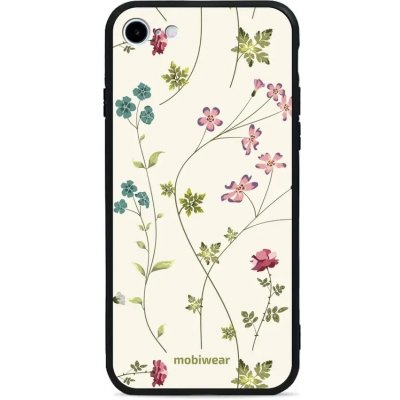 Pouzdro Mobiwear Glossy Apple iPhone 7 - G035G - Tenké rostlinky s květy – Zboží Mobilmania