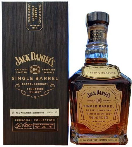 Jack Daniel\'s Single Barrel Barrel Strength World Peace 62,5 % 0,7 l (karton)